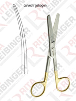 "Standard Schere, gebogen, mit Hartmetalleinsatz, 16 cm / 6 1/4"""