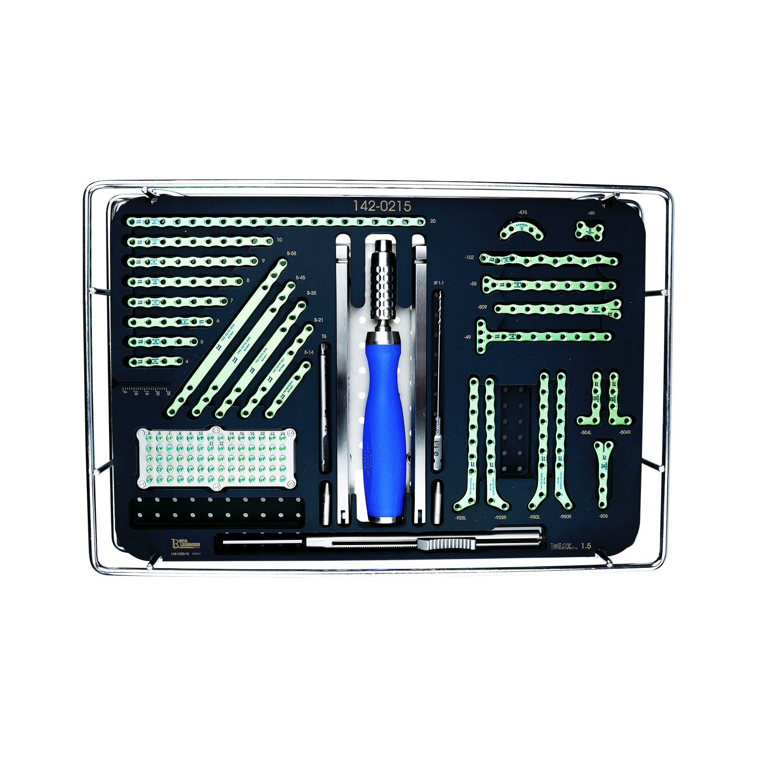 1.5 Osteosynthesis Locking Set Titanium