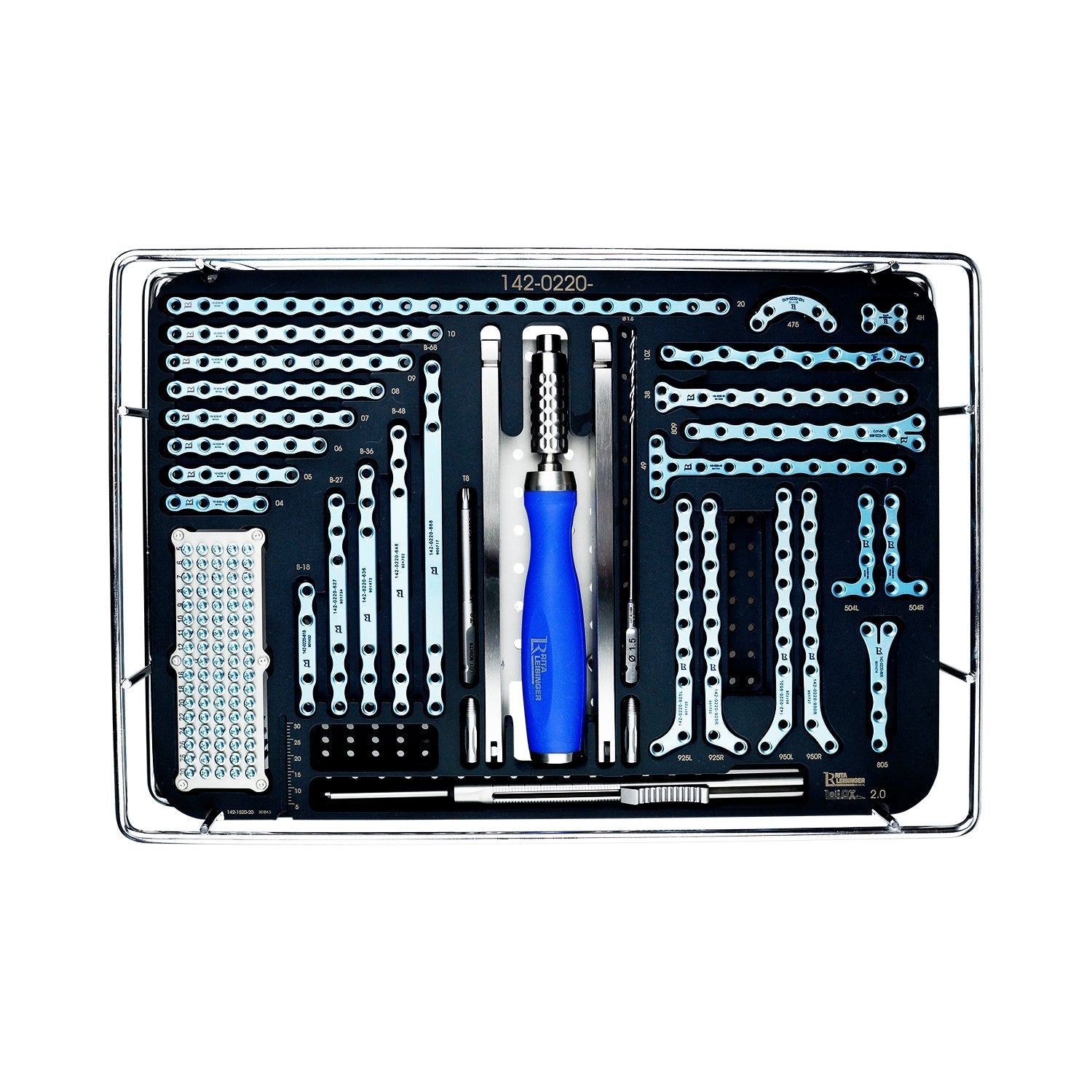 2.0 Osteosynthesis Locking Set Titanium