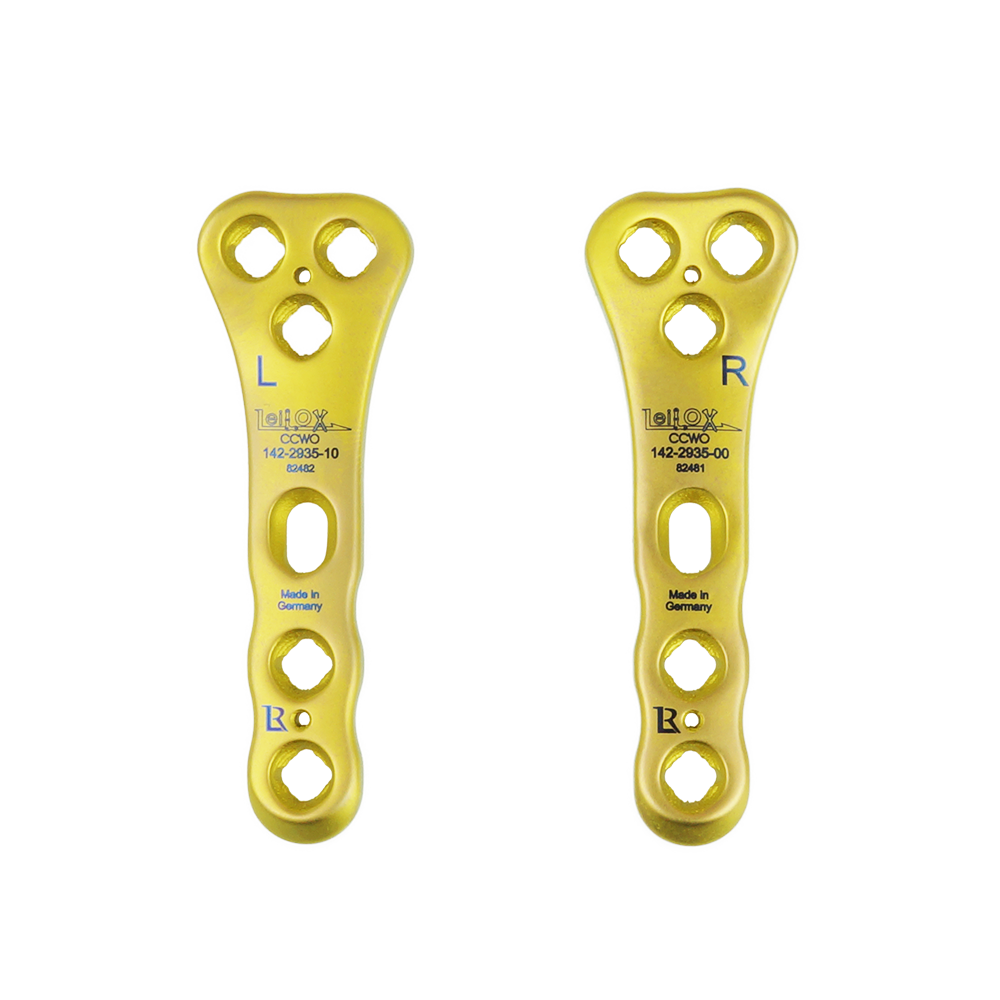 3.5 LeiLOX CCWO Locking Plate, Titanium