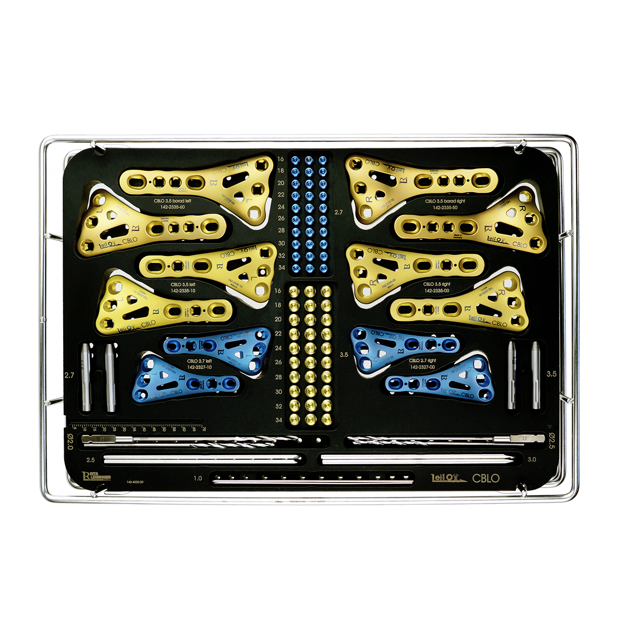 Tray for 2.7/3.5 CBLO Set