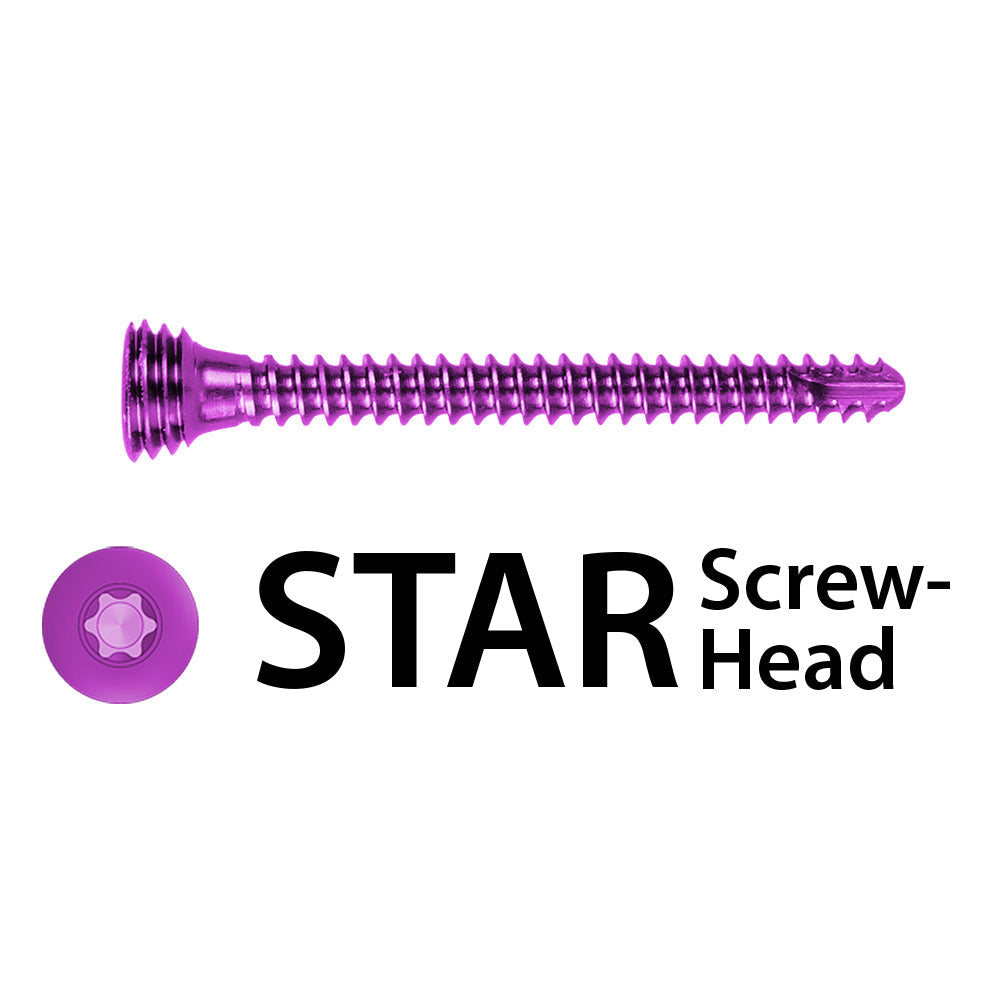 1.0 Locking Screw, Titanium