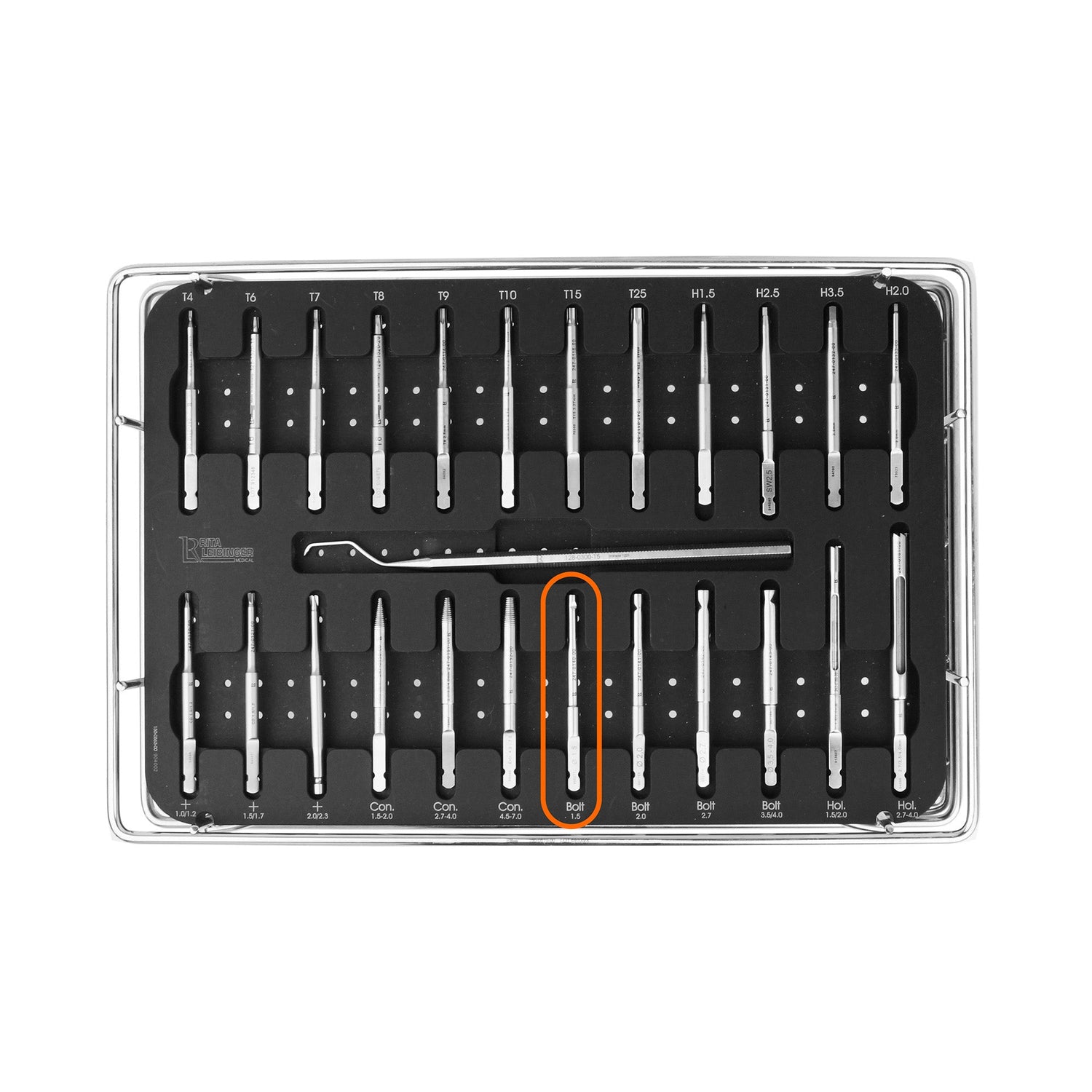 Extraction Bolt, AO, for Screws 1.5 mm