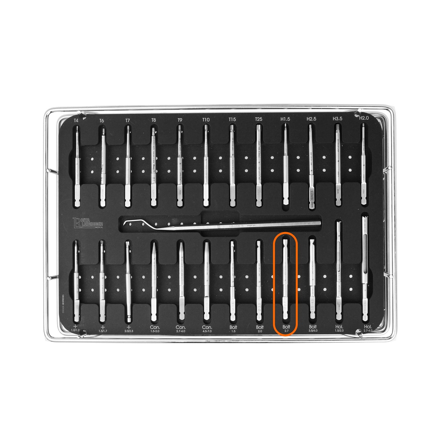 Extraction Bolt, AO, for Screws 2.7 mm