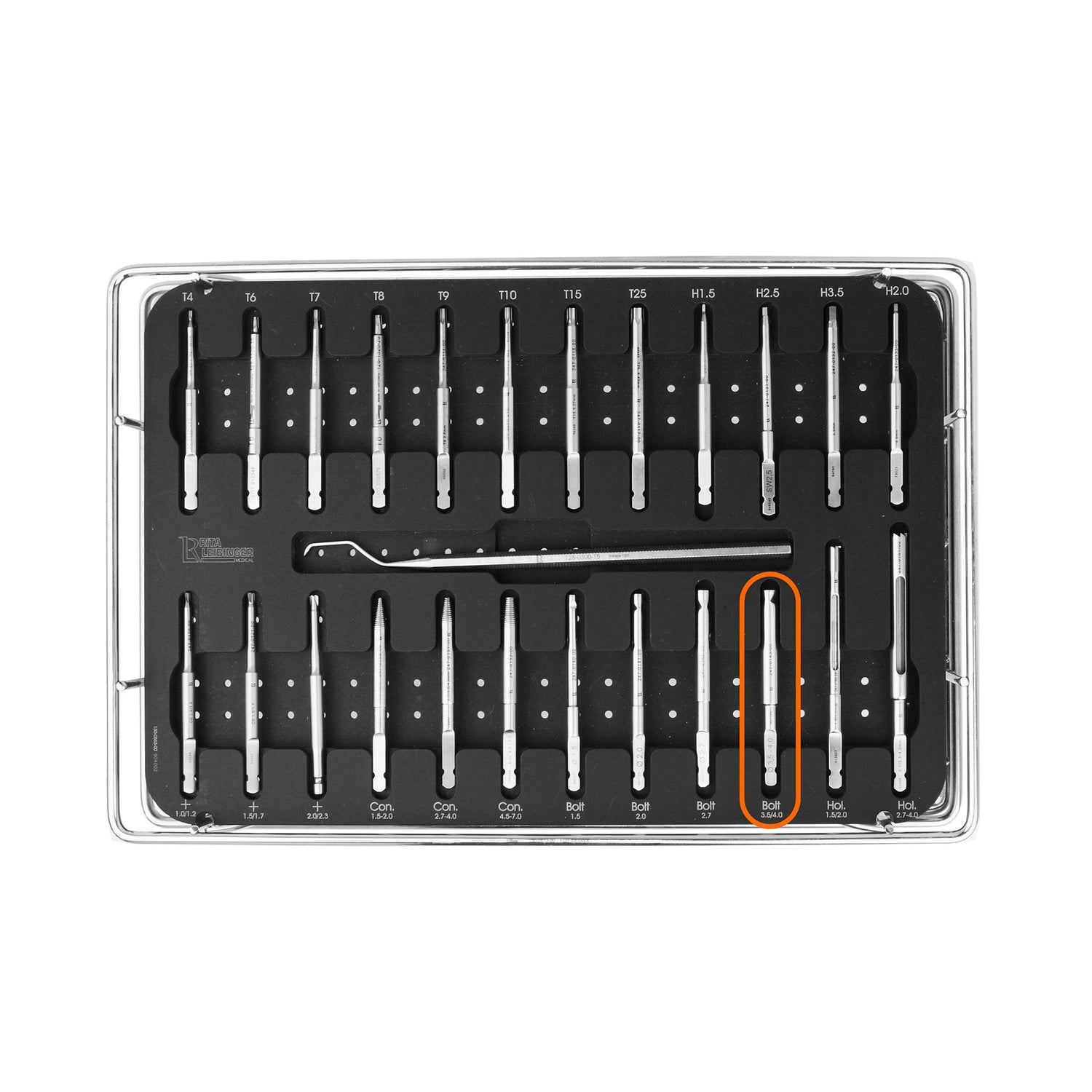 Extraction Bolt, AO, for Screws 3.5 / 4.0 mm